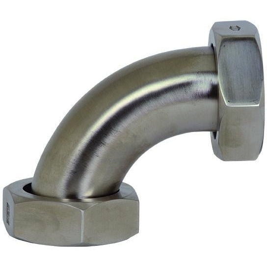 B2E Plain Bevel Seat x Plain Bevel Seat with Hex Nut 90° Elbows - Dixon
